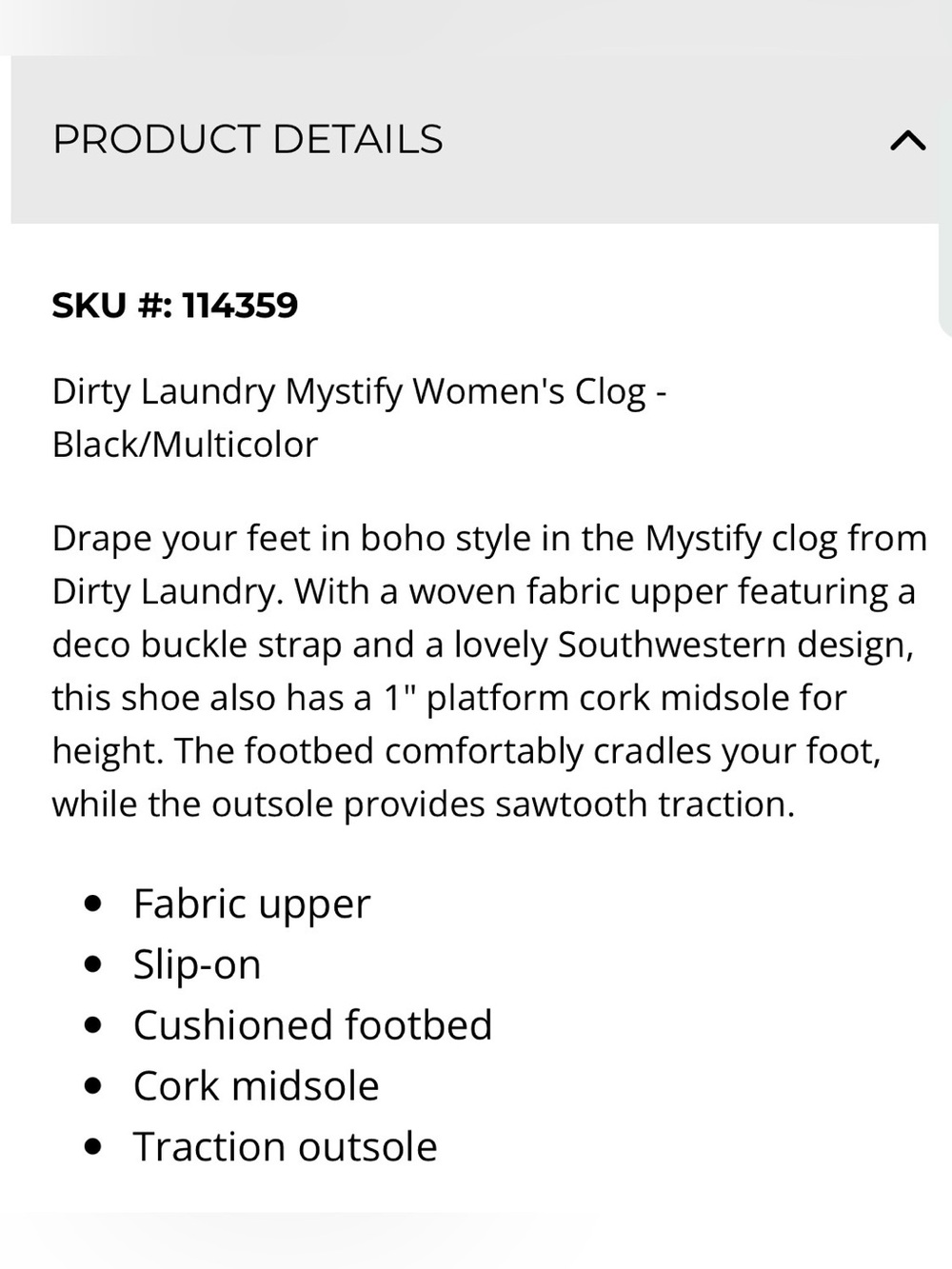 NEW‼️Dirty Laundry “Magnolias” Clog -8.5 Black - Picture 7 of 11